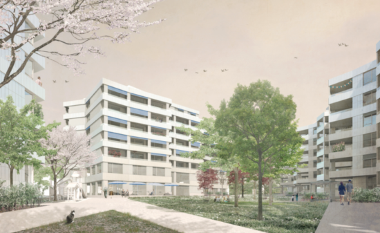 Referenzbild vom Projekt Neubau Alterszentrum und Wohnsiedlung Eichrain