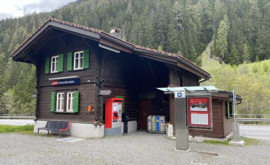 Referenzbild vom Projekt Umbau Bahnhof Davos Monstein