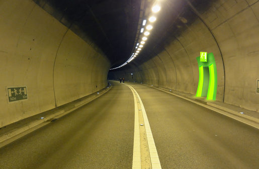Referenzbild vom Projekt A13 Sanierung Tunnel Viamala  Erhöhung Tunnelsicherheit Lüftung