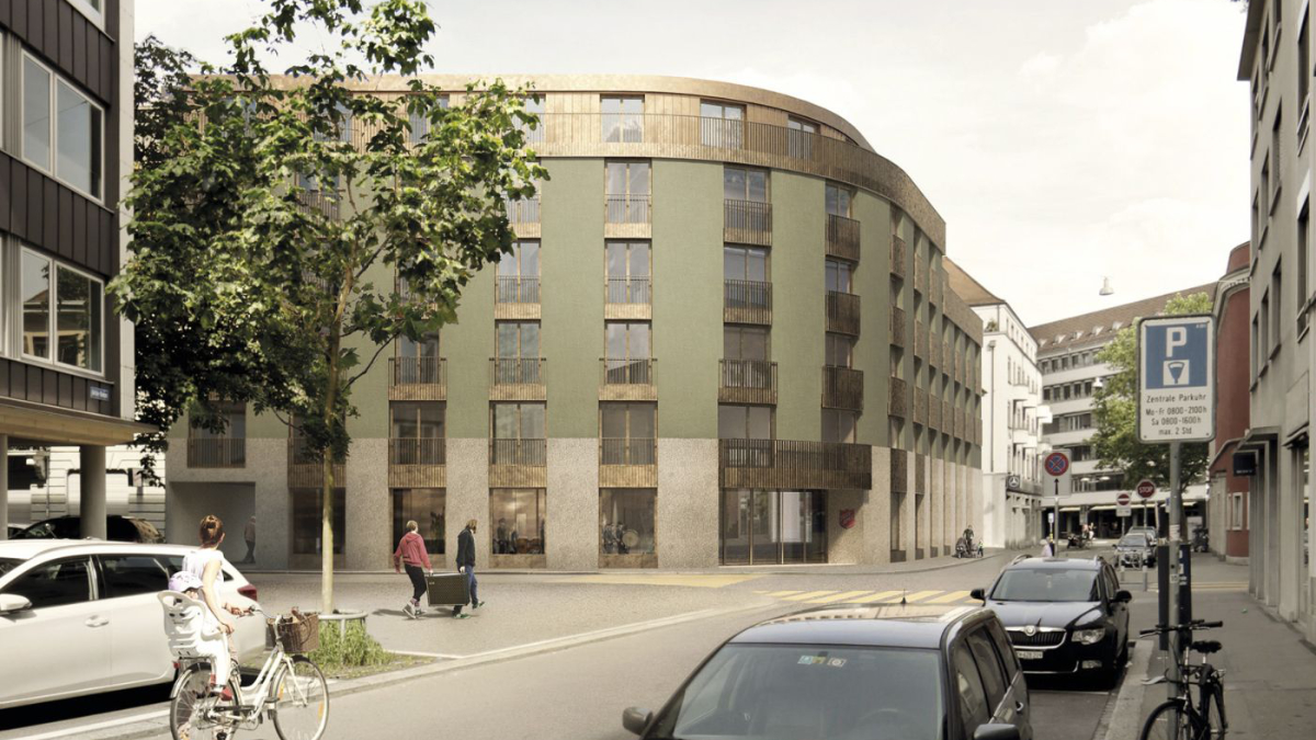 Ersatzneubau Zentral Anker Heilsarmee, Zürich ZH